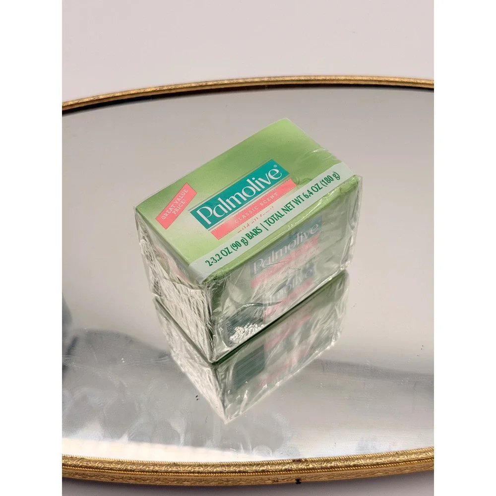 Palmolive Classic Scent Mild All Family Bar Soap 2 Pack 3.2oz Each 6.4oz Total